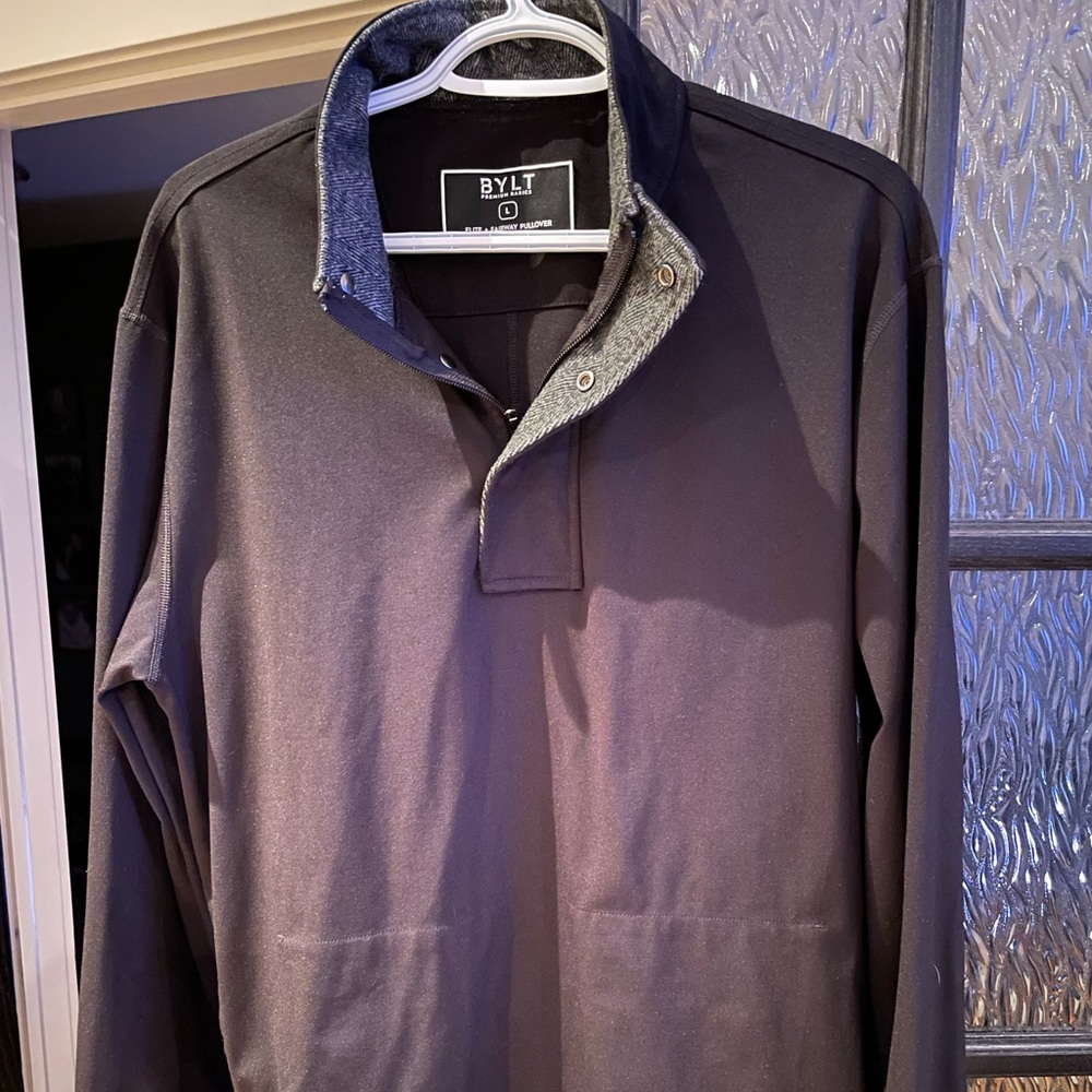 Mens BYLT Golf Pullover